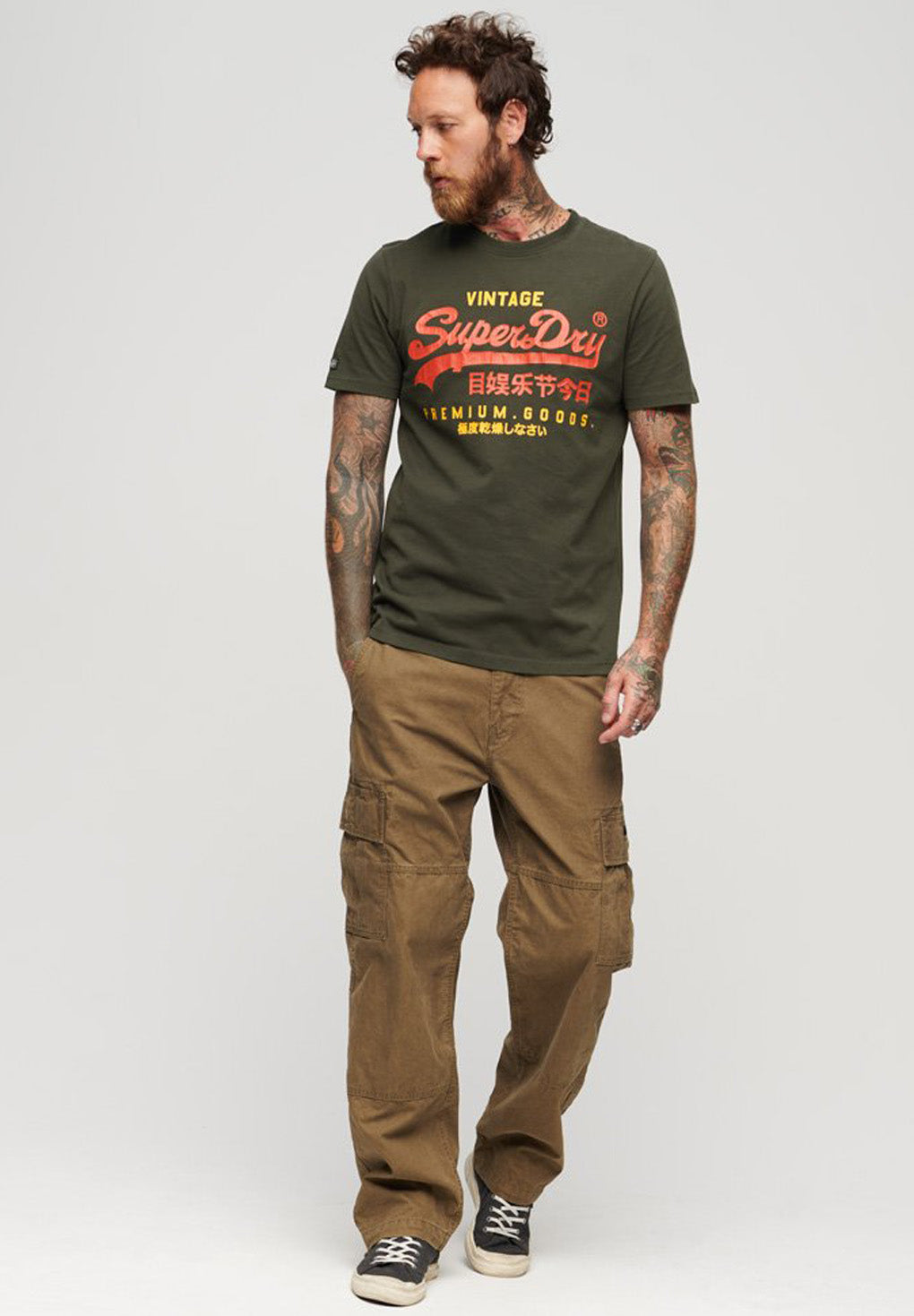 SuperDry Classic Vintage Logo Heritage T-Shirt