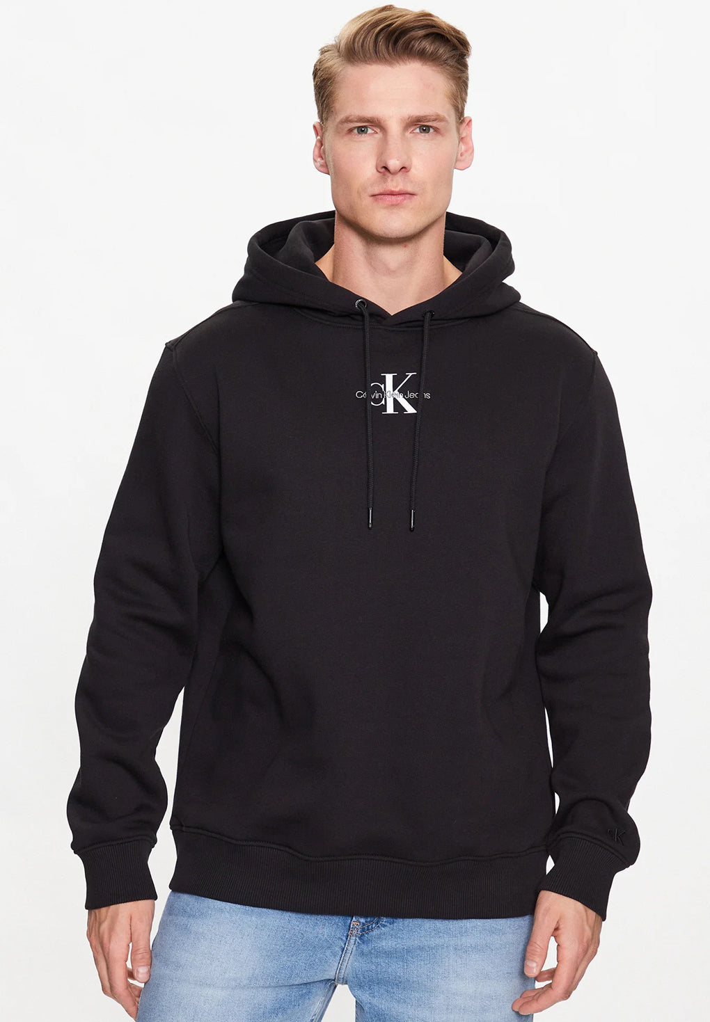 Calvin Klein Monogram Fleece Hoodie