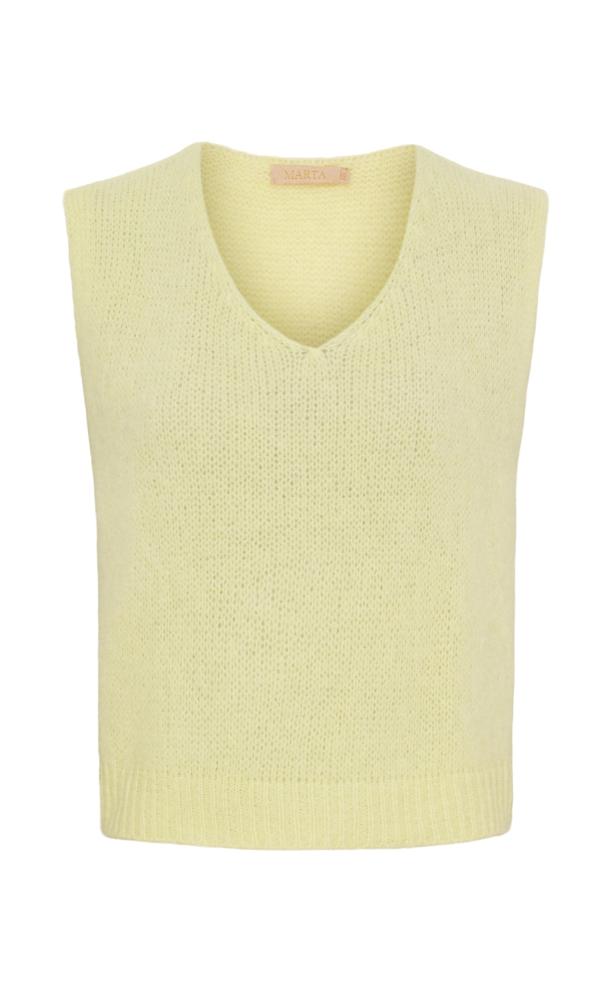 Marta Du Chateau Vest - Marlene - Yellow