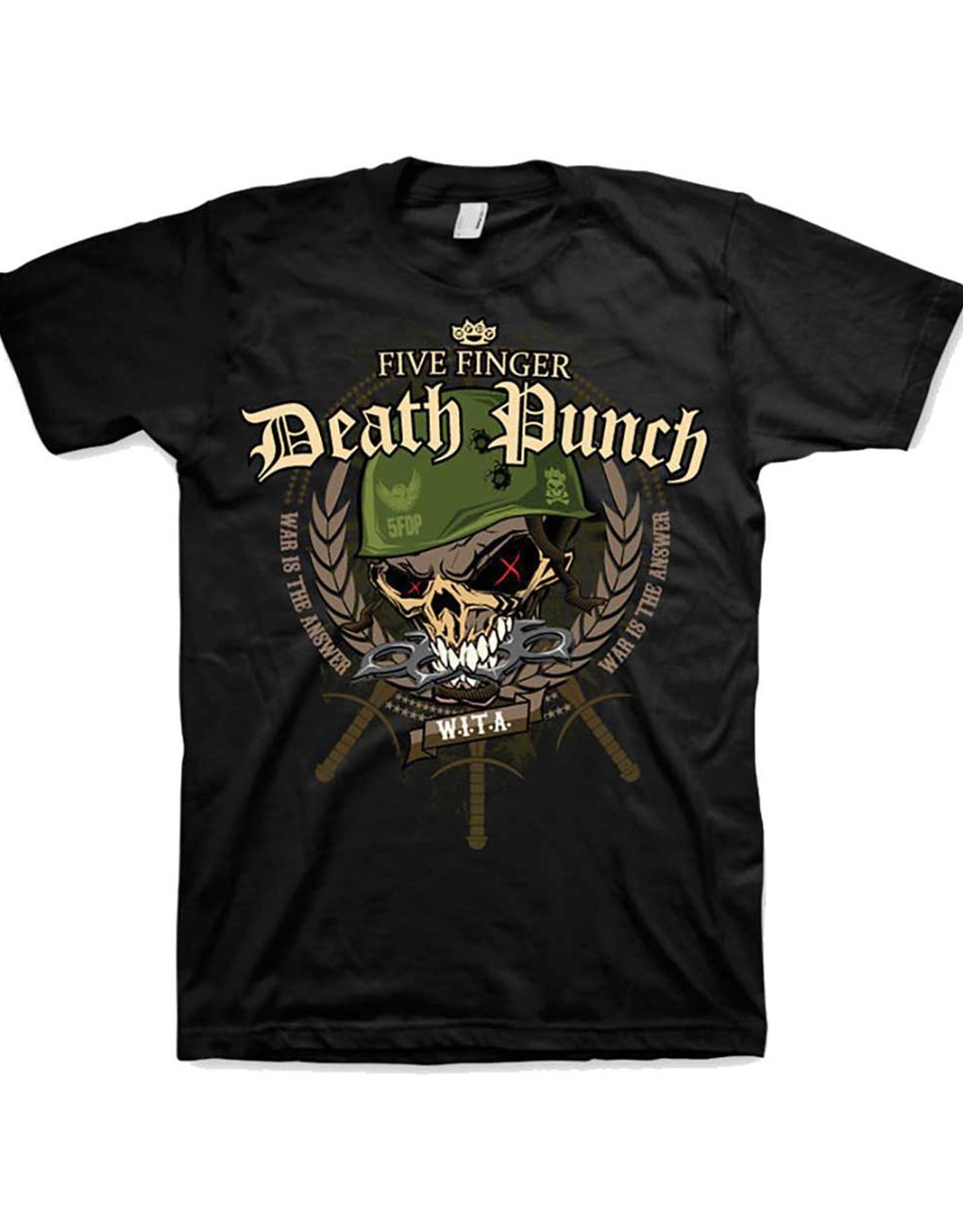 Five Finger Death Punch Warhead T-Shirt Online Hot Salg
