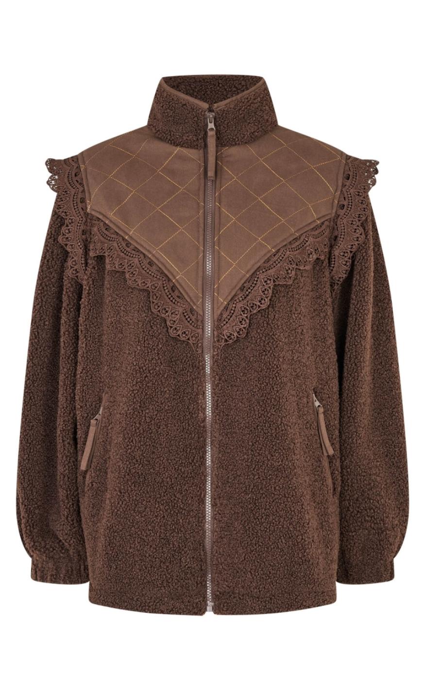 Lollys Laundry Jakke - Fall - Dark Mokka