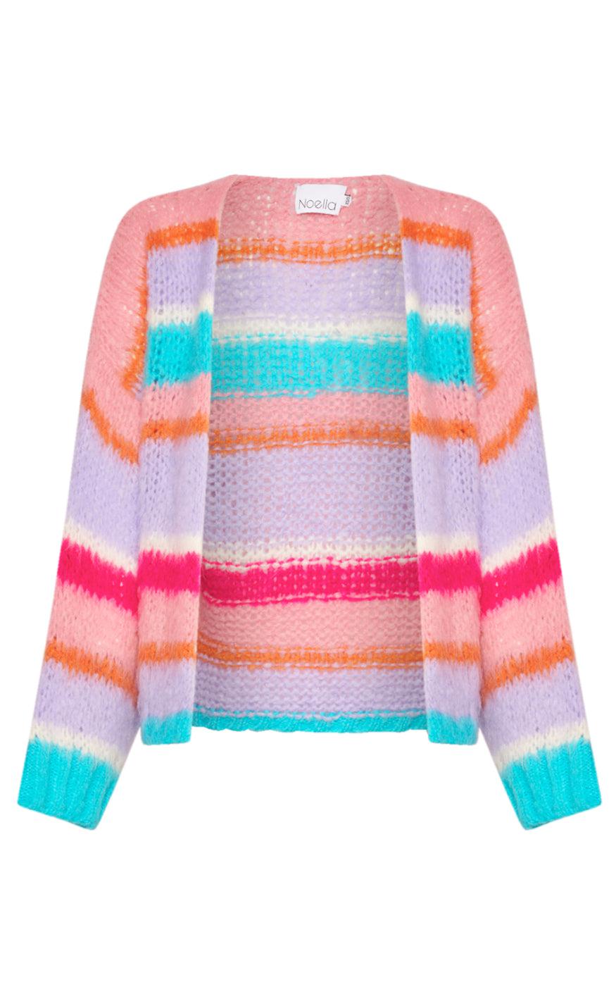 Noella Cardigan - Ella - Rose/Blue/Lilac Mix Online nu
