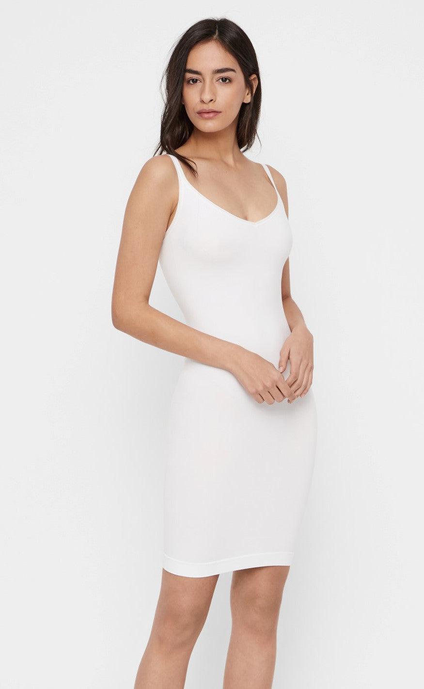 Pieces Kjole - Ballroom - White