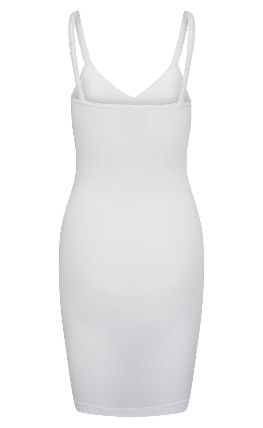 Pieces Kjole - Ballroom - White