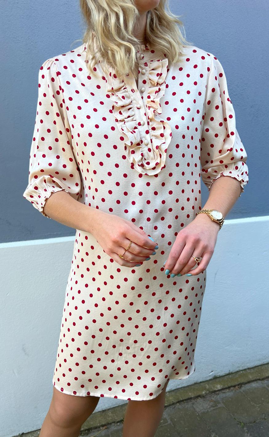 Say INA Copenhagen Kjole - Camilla - Red Dots
