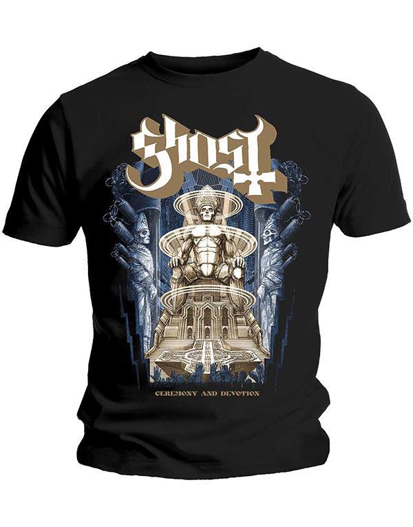 Ghost Ceremony & Devotion T-Shirt Udsalg