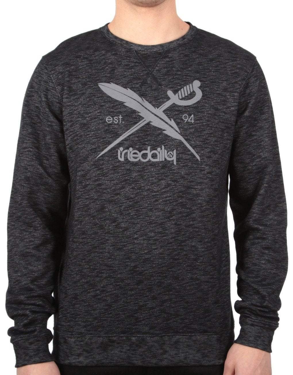 Iriedaily Slub Logo Crew