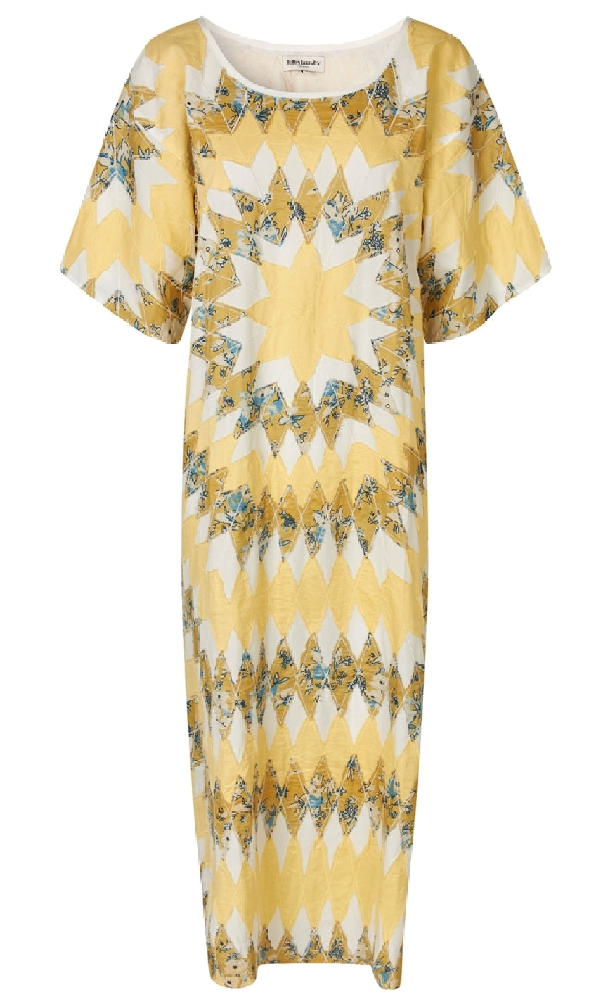 Lollys Laundry Kjole - Raya - Light Yellow Mode