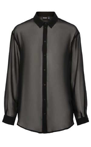 Pieces Skjorte - Rio - Black