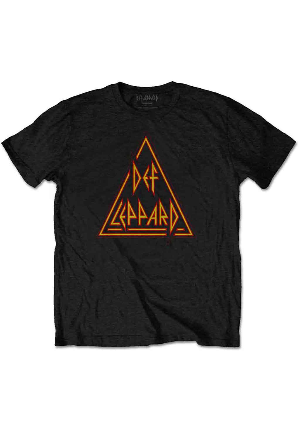 Def Leppard Classic Triangle Logo T-Shirt
