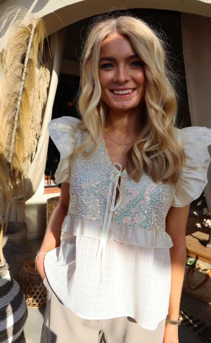 Liberte Bluse - Nor - Ivory Udsalg