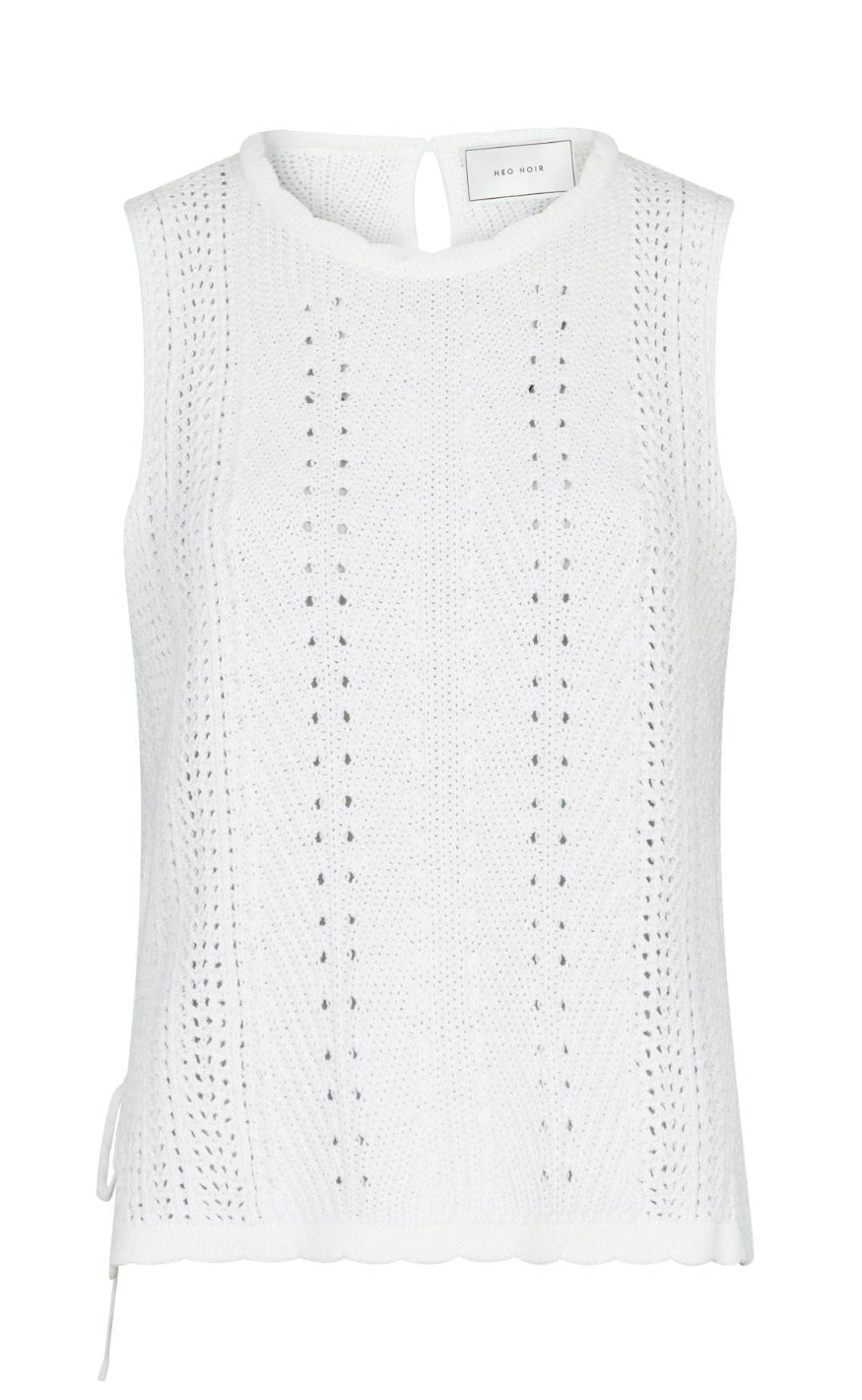 Neo Noir Top - Aritza - White