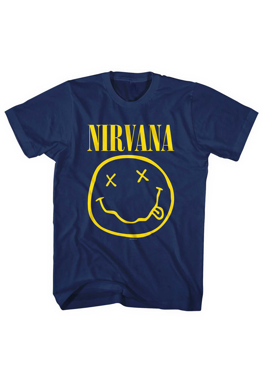 Nirvana Yellow Smiley T-shirt