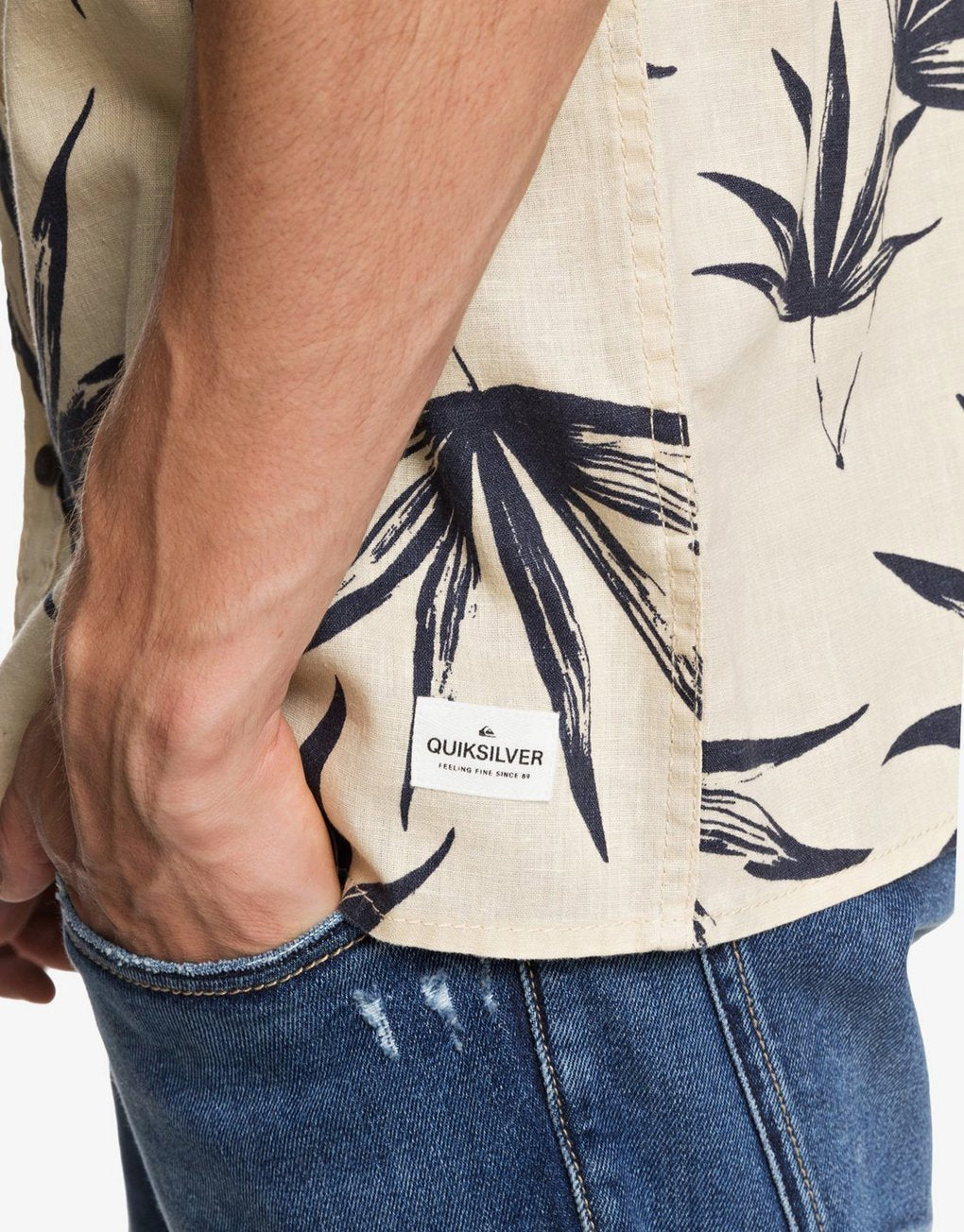 Quicksilver Deli Palm S/S Shirt