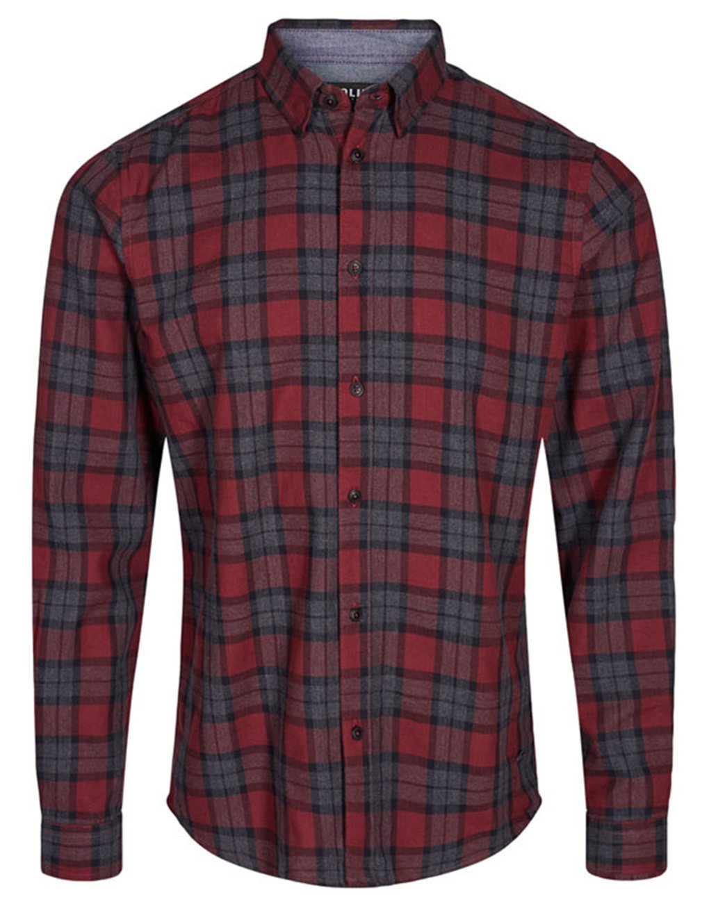 !Solid Tylor Check Shirt Udsalg