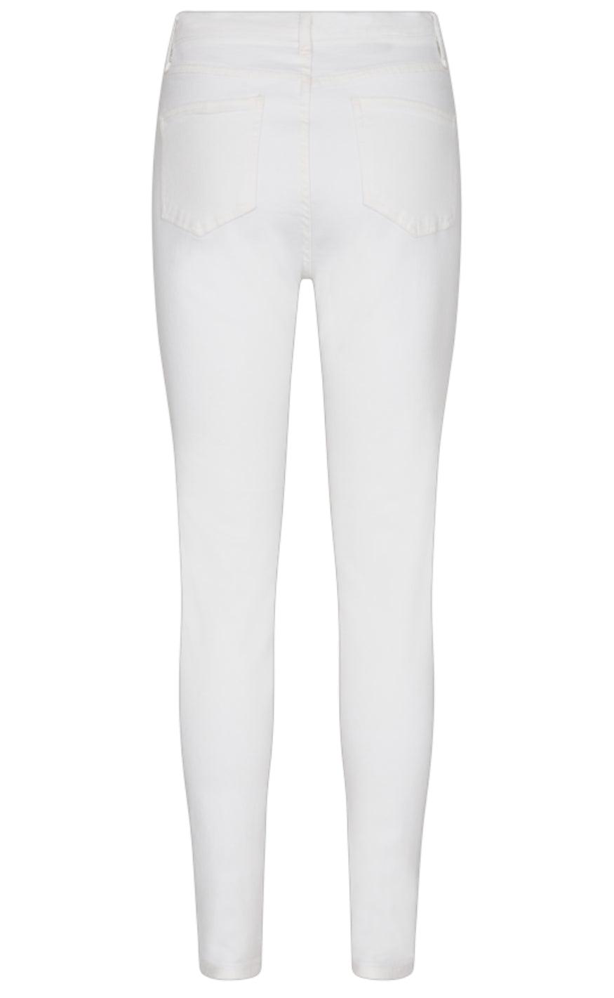 Freequent Bukser - Harlow - Bright White Denim Hot på udsalg