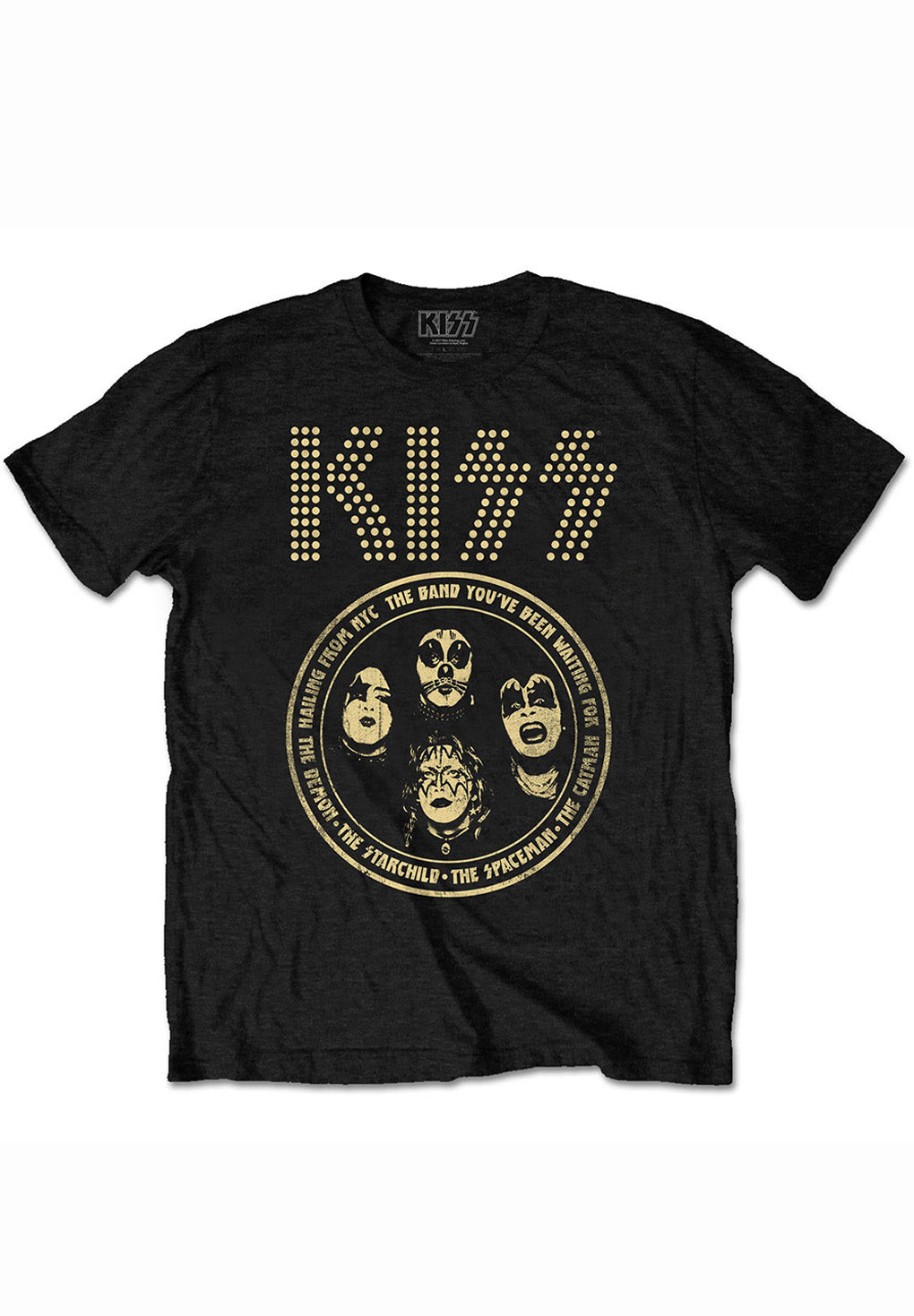 Kiss Band Circle T-Shirt