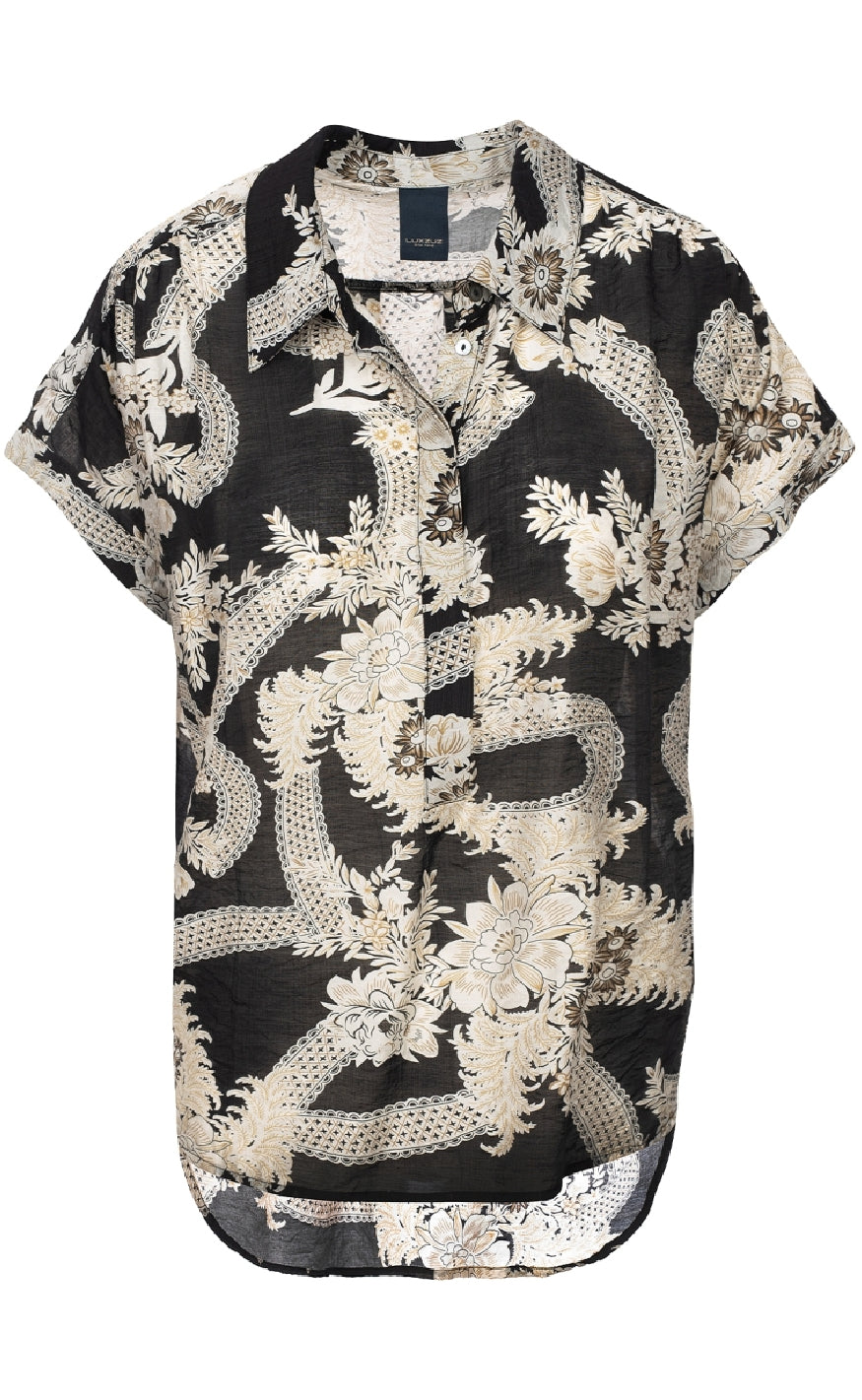 Luxzuz Bluse - Jardine - Black