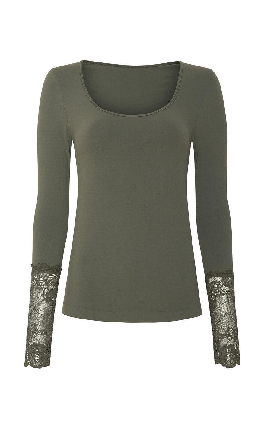 Tim & Simonsen Bluse - Mary - Olive