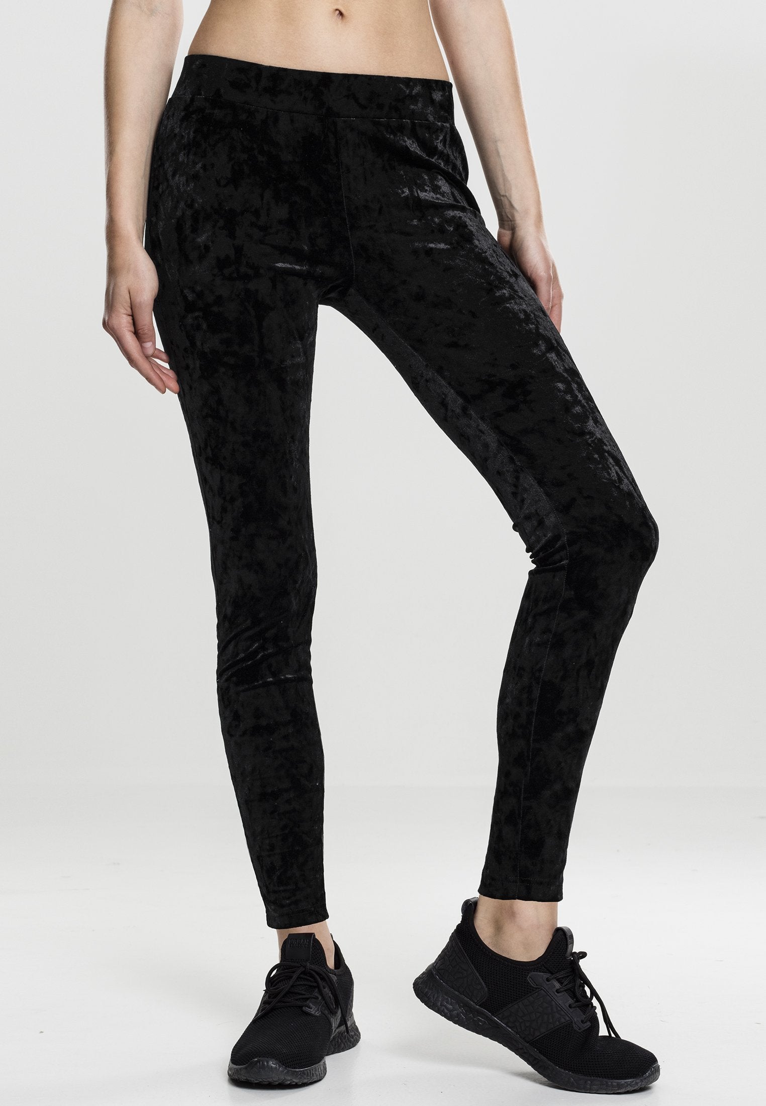 Urban Classics Ladies Velvet Leggings Hot på udsalg