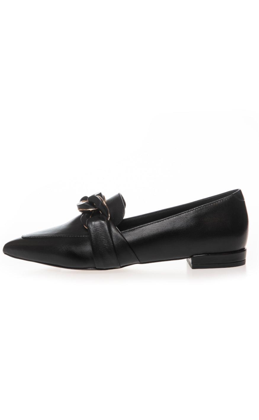 Copenhagen Shoes Ballerinaer - The Lovely One - Black Rabat