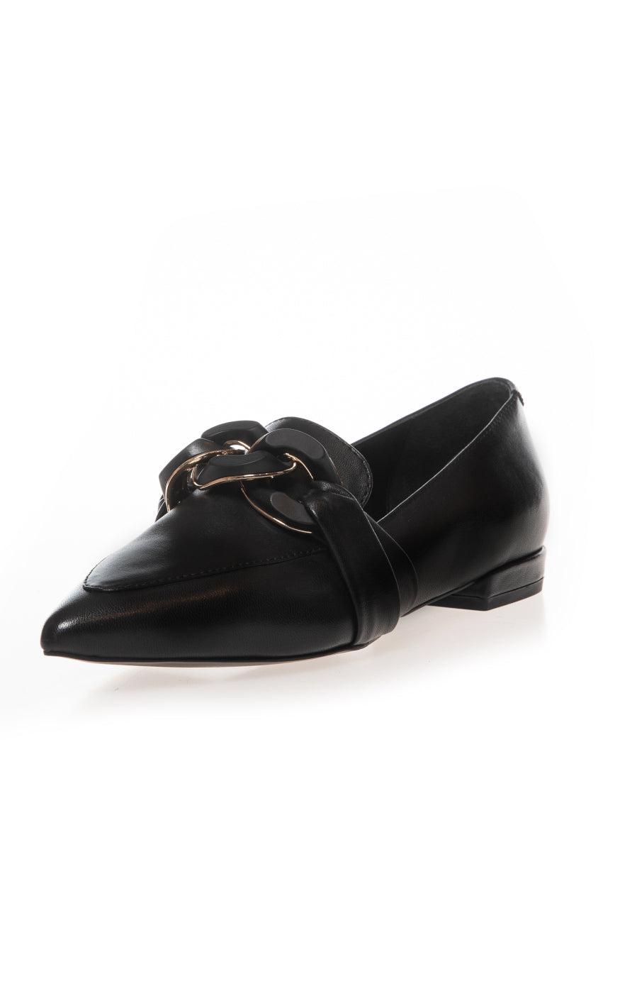 Copenhagen Shoes Ballerinaer - The Lovely One - Black Rabat