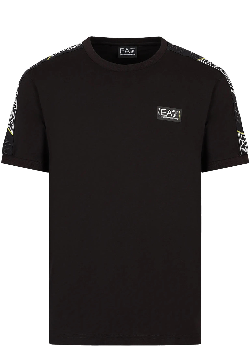 EA7 Logo Series Cotton T-shirt with Logo