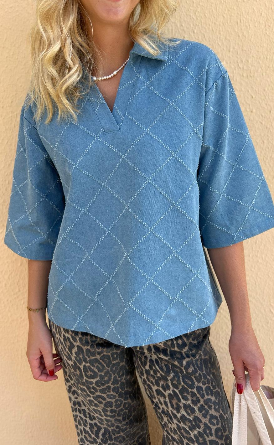 Say INA Copenhagen Polo / Skjorte - Patricia - Trendy Denim Mode