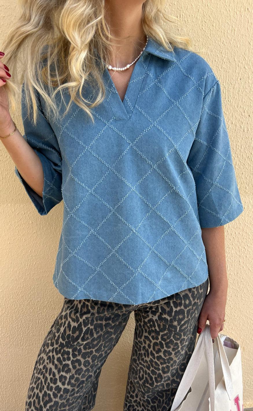 Say INA Copenhagen Polo / Skjorte - Patricia - Trendy Denim Mode