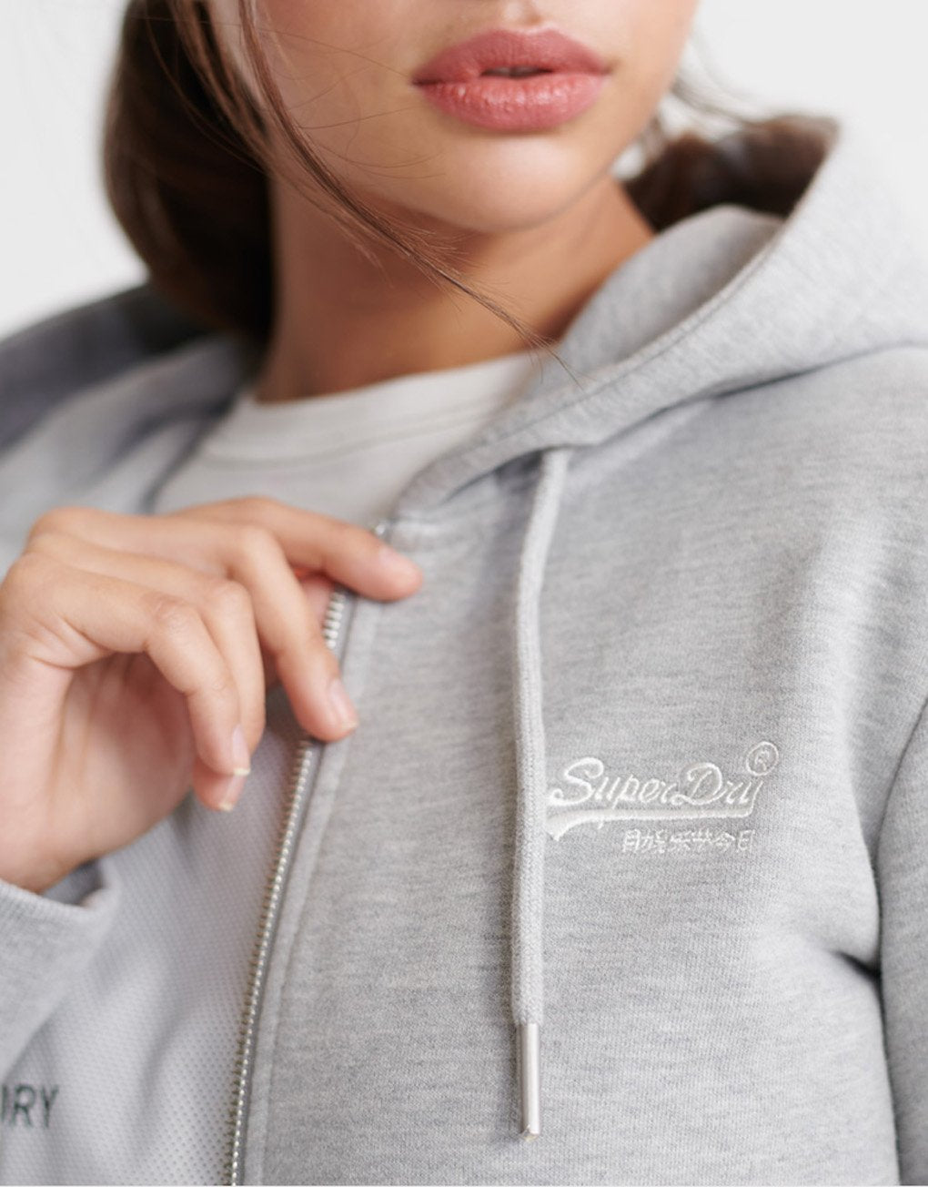 Superdry Lady Orange Label Zip Hoodie