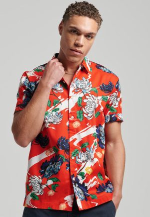 Superdry Vintage Short Sleeve Hawaiian Shirt
