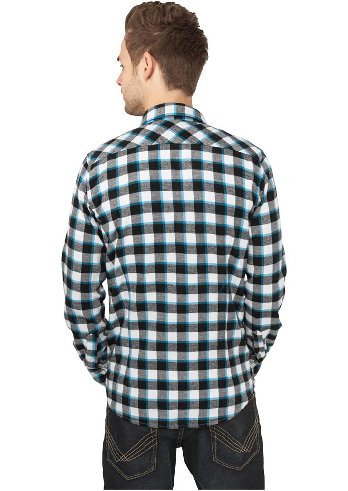 Urban Classics Tricolor Checked Light Flanell Shirt