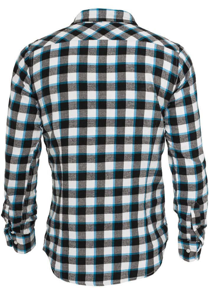 Urban Classics Tricolor Checked Light Flanell Shirt