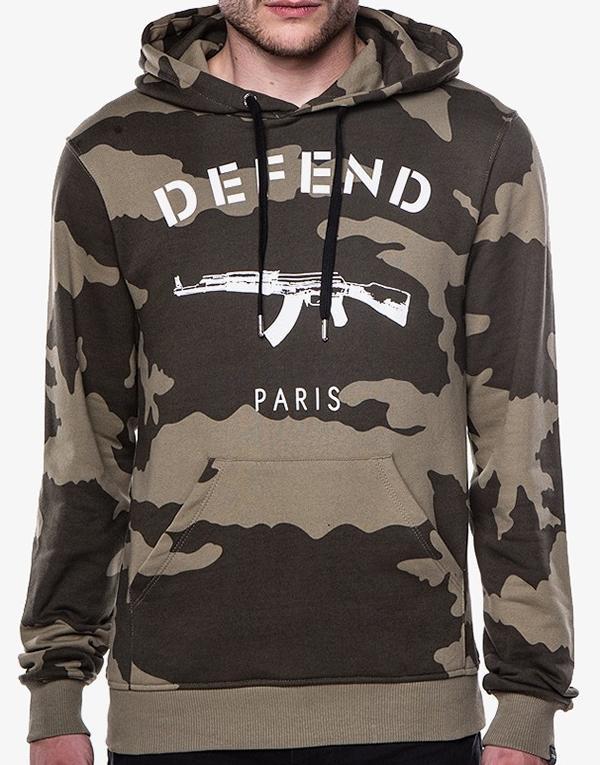 Defend Paris Paris Hood Hoodie