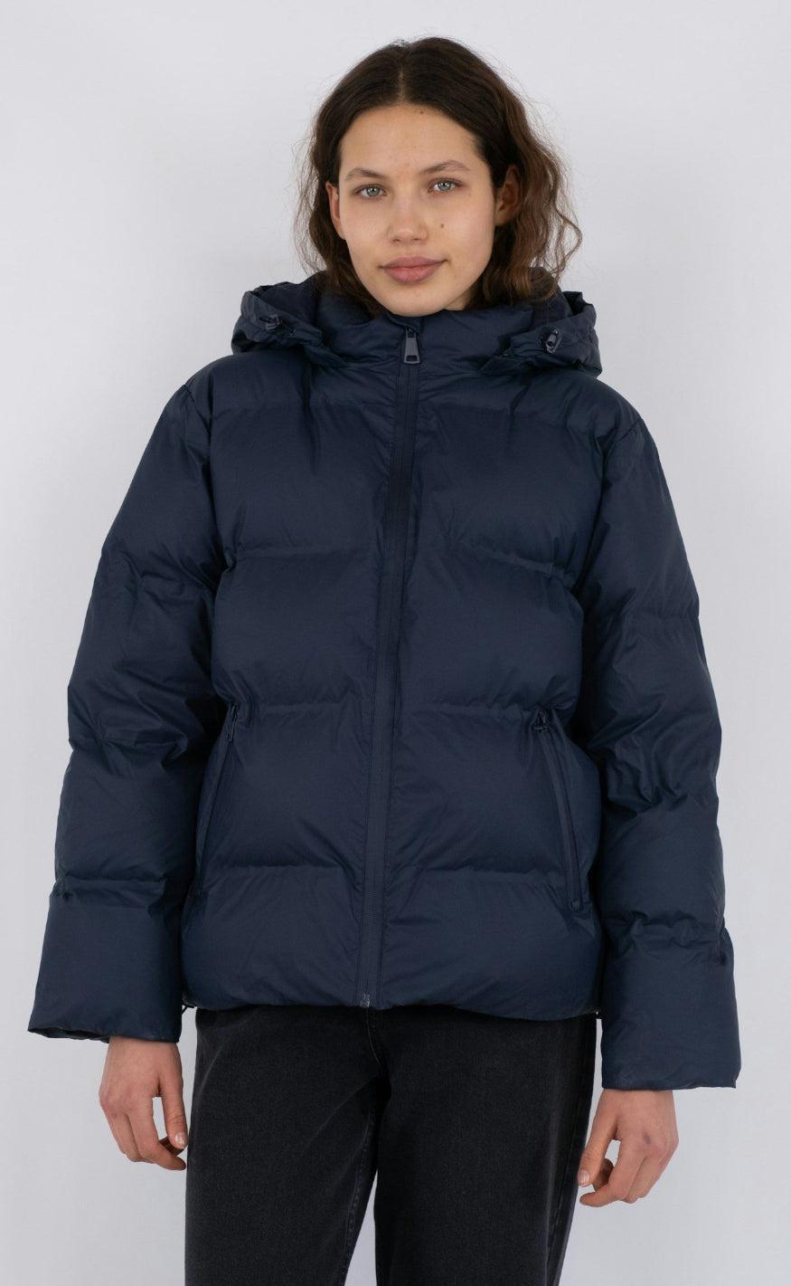 Neo Noir Jakke - Fox Puffer - Navy