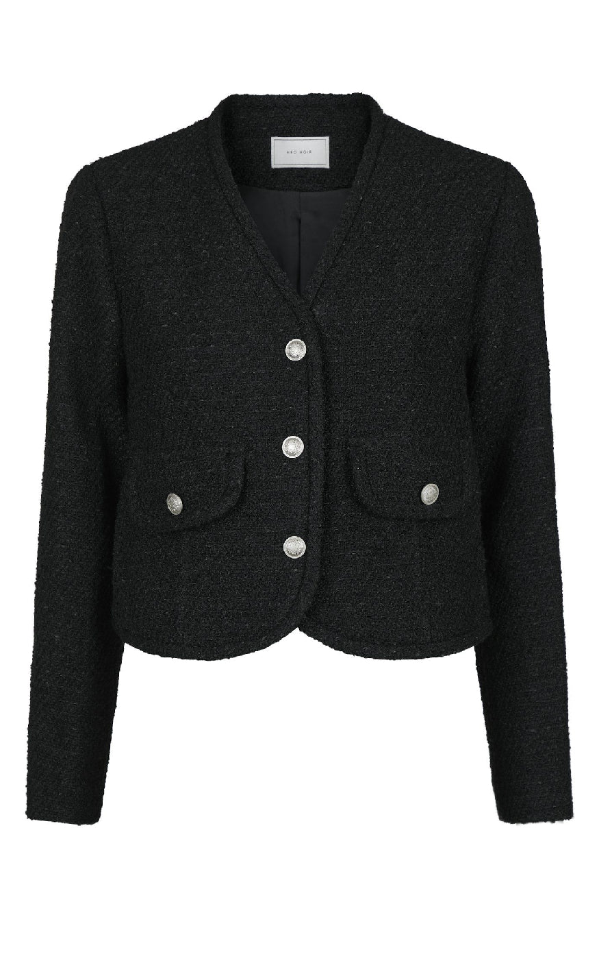 Neo Noir Jakke - Manua Boucle - Black Udsalg