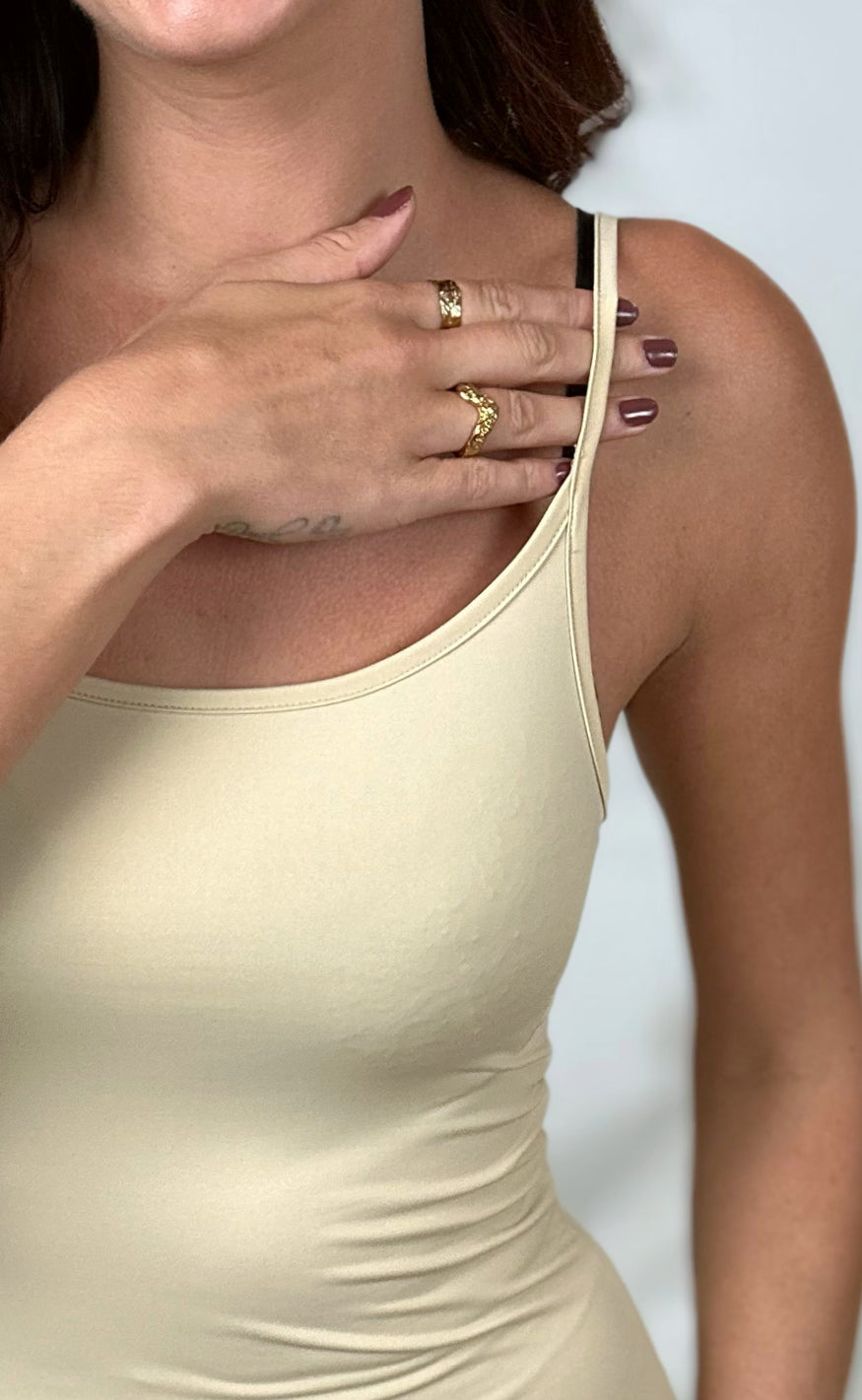 Say INA Copenhagen Kjole - Elena Slip - Nude