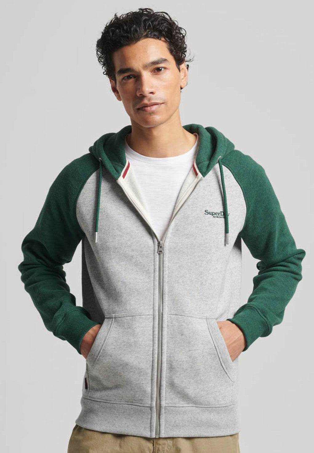 SuperDry Essential Baseball Zip Hoodie