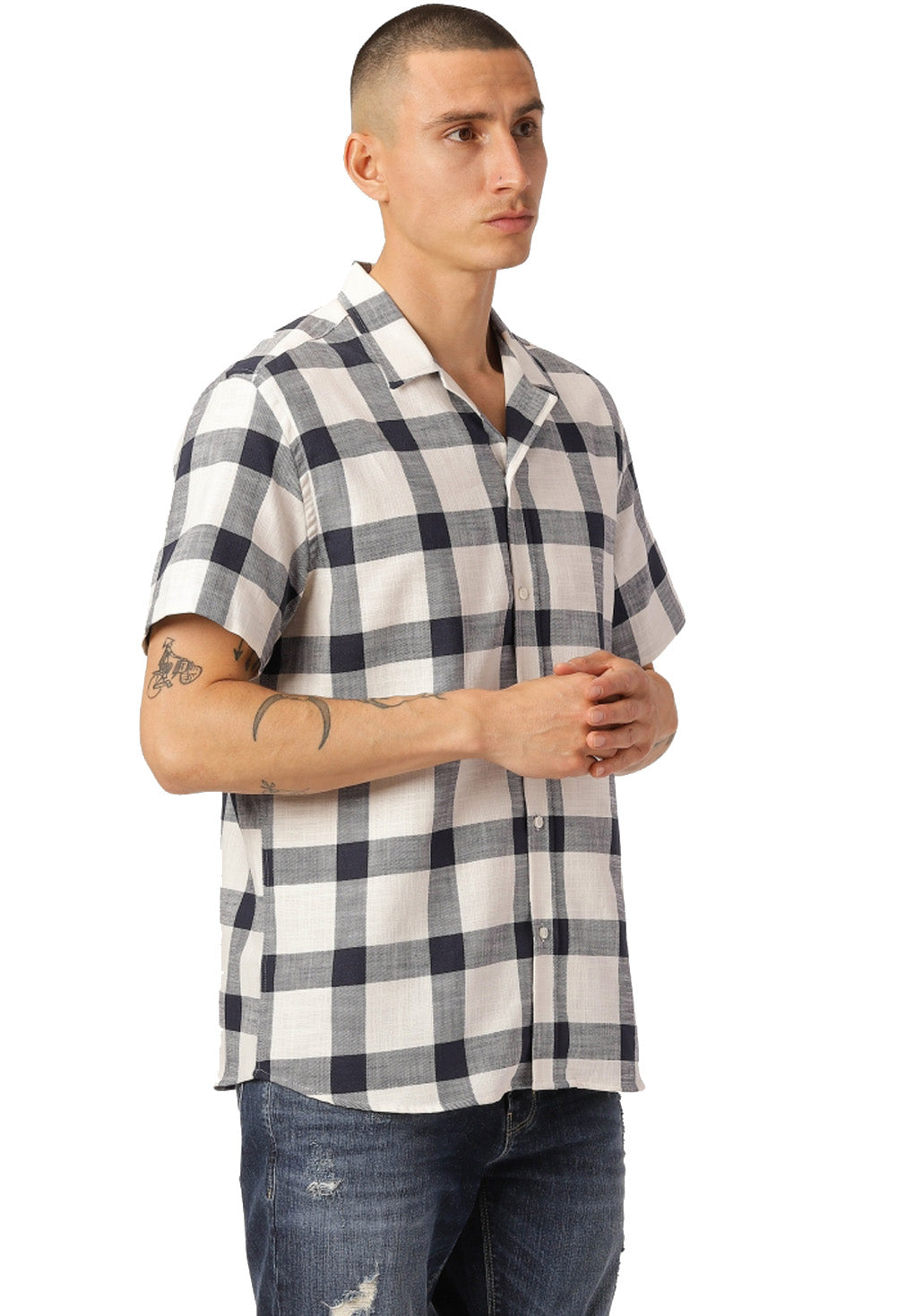 Clean Cut Bowling Checked S/S Shirt
