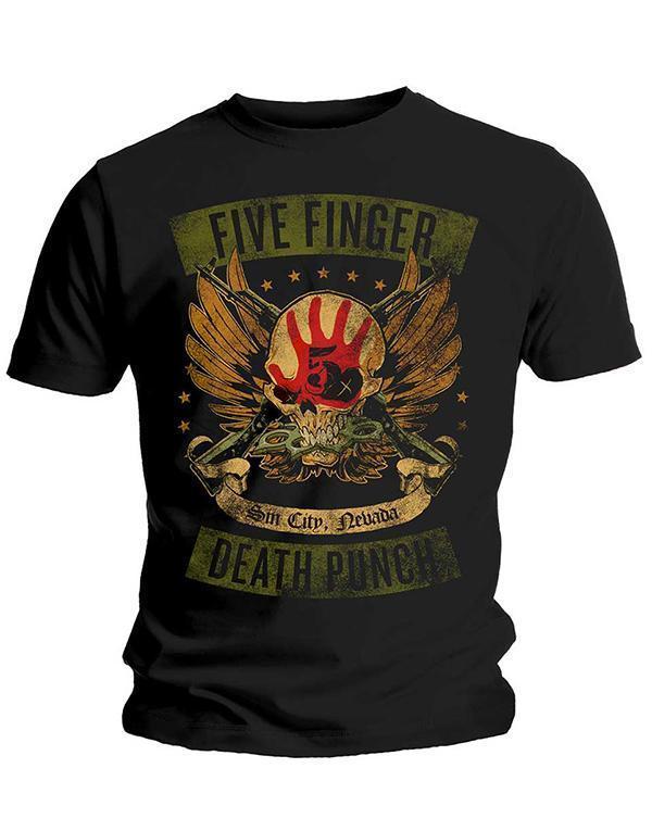 Five Finger Death Punch Locked & Loaded T-Shirt