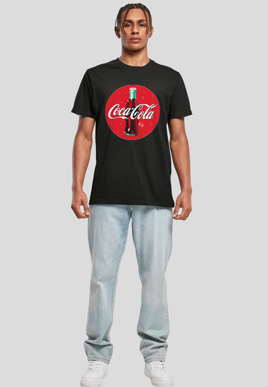 Merchcode Coca Cola Bottle Logo Tee