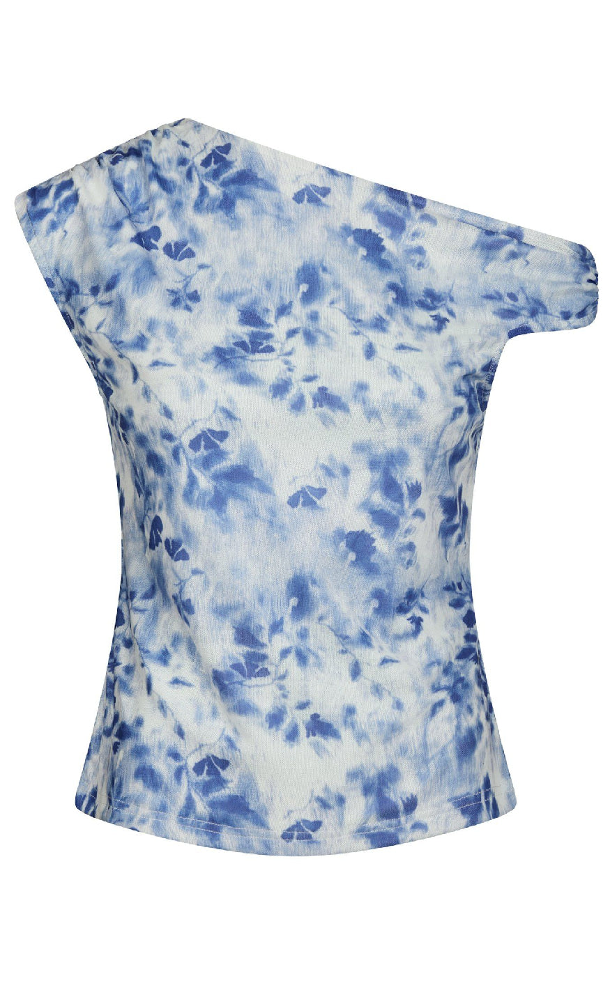 Neo Noir Top - Peri Mesh - Light Blue