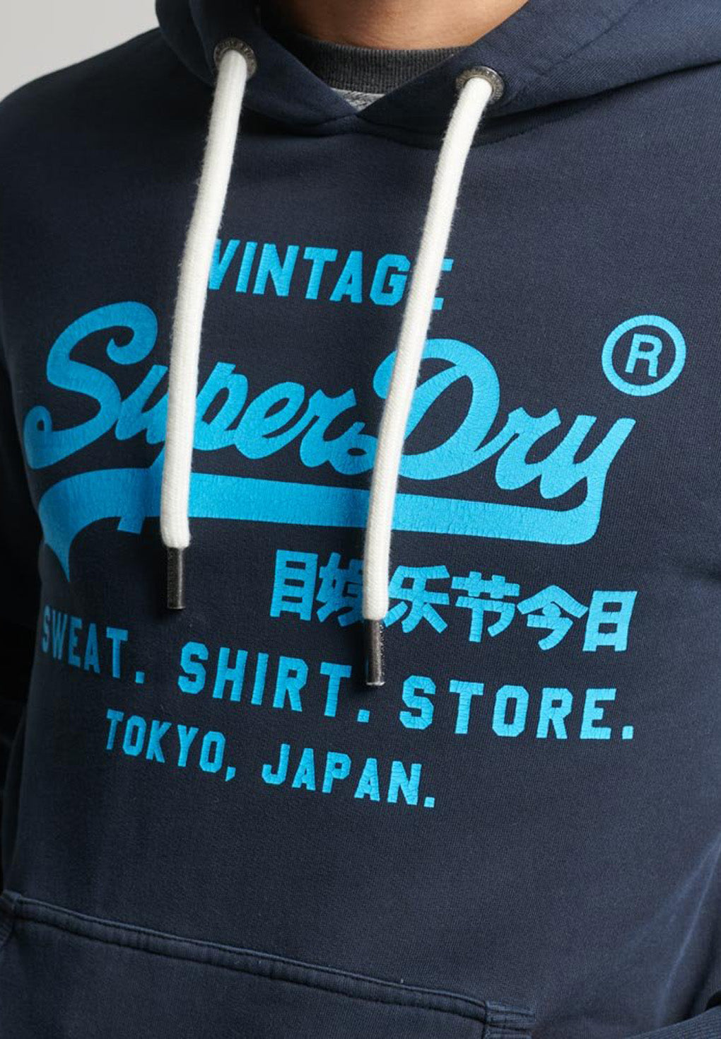 Superdry Neon Vintage Logo Hoodie