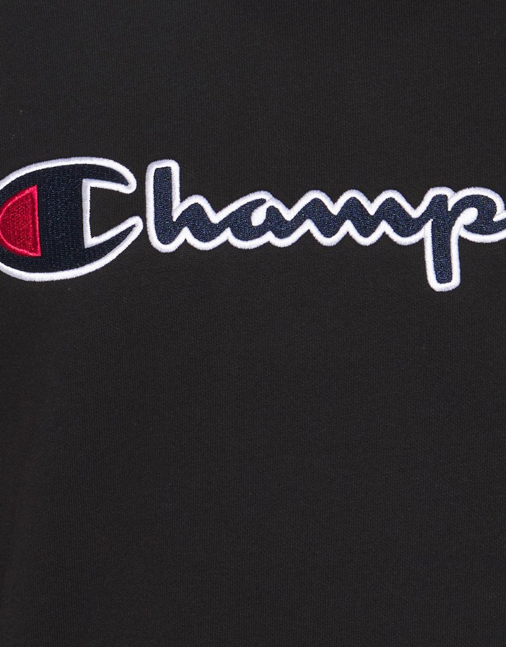 Champion Script Logo Recylced Cotton Terry Sweatshirt