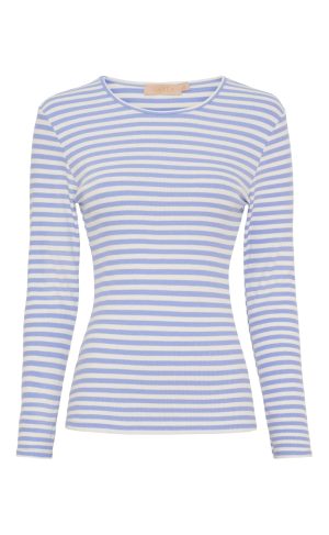 Marta Du Chateau Bluse - Josiane - Celeste/Greggio Online