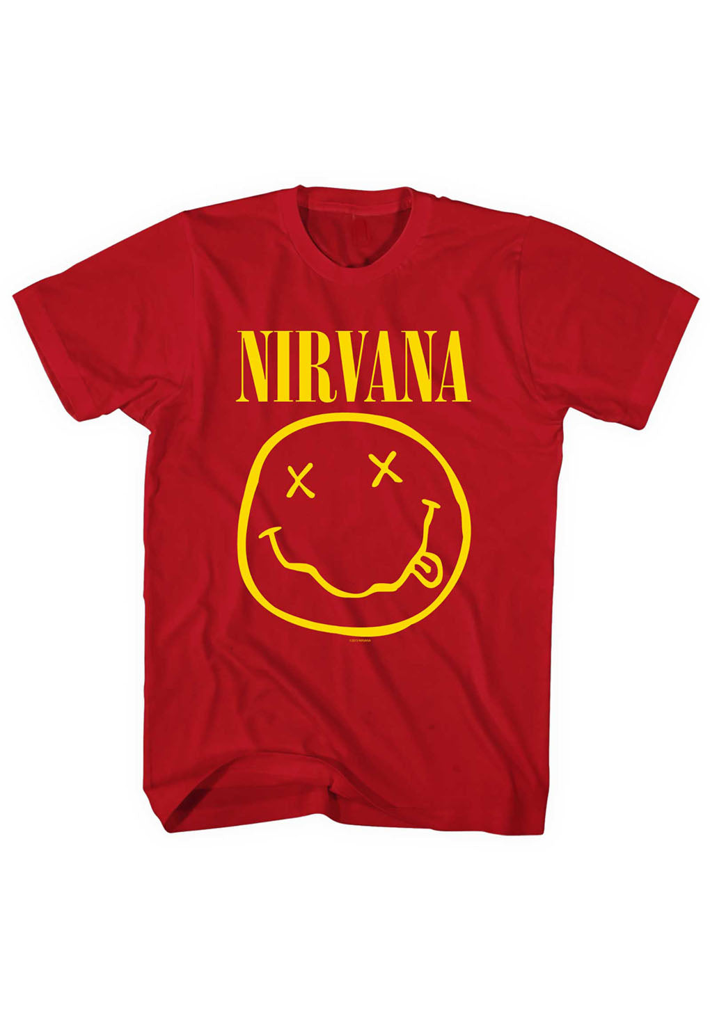 Nirvana Yellow Smiley T-shirt Online