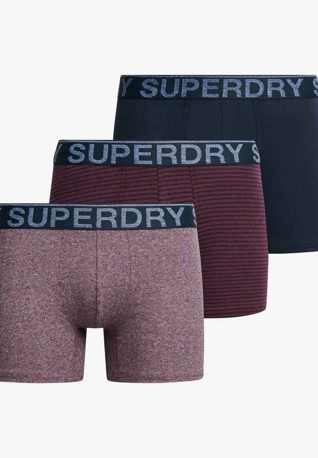 Superdry Organic Cotton Boxer Triple Pack (3par)