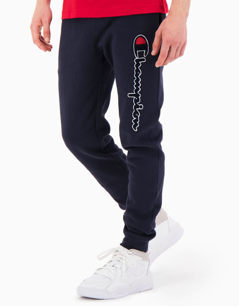 Champion Script Logo Cotton Terry Joggers