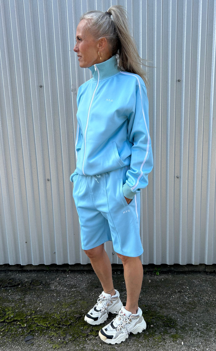 H2O Shorts - Tracksuit - Aqua Online salg