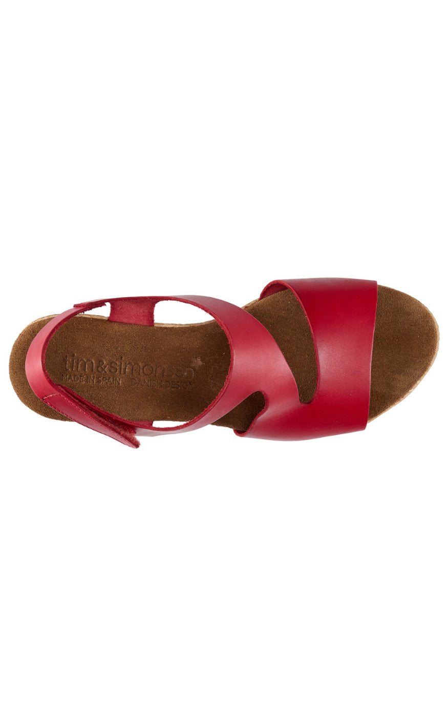 Tim & Simonsen Sandaler - Masha Nature - Rojo Online nu